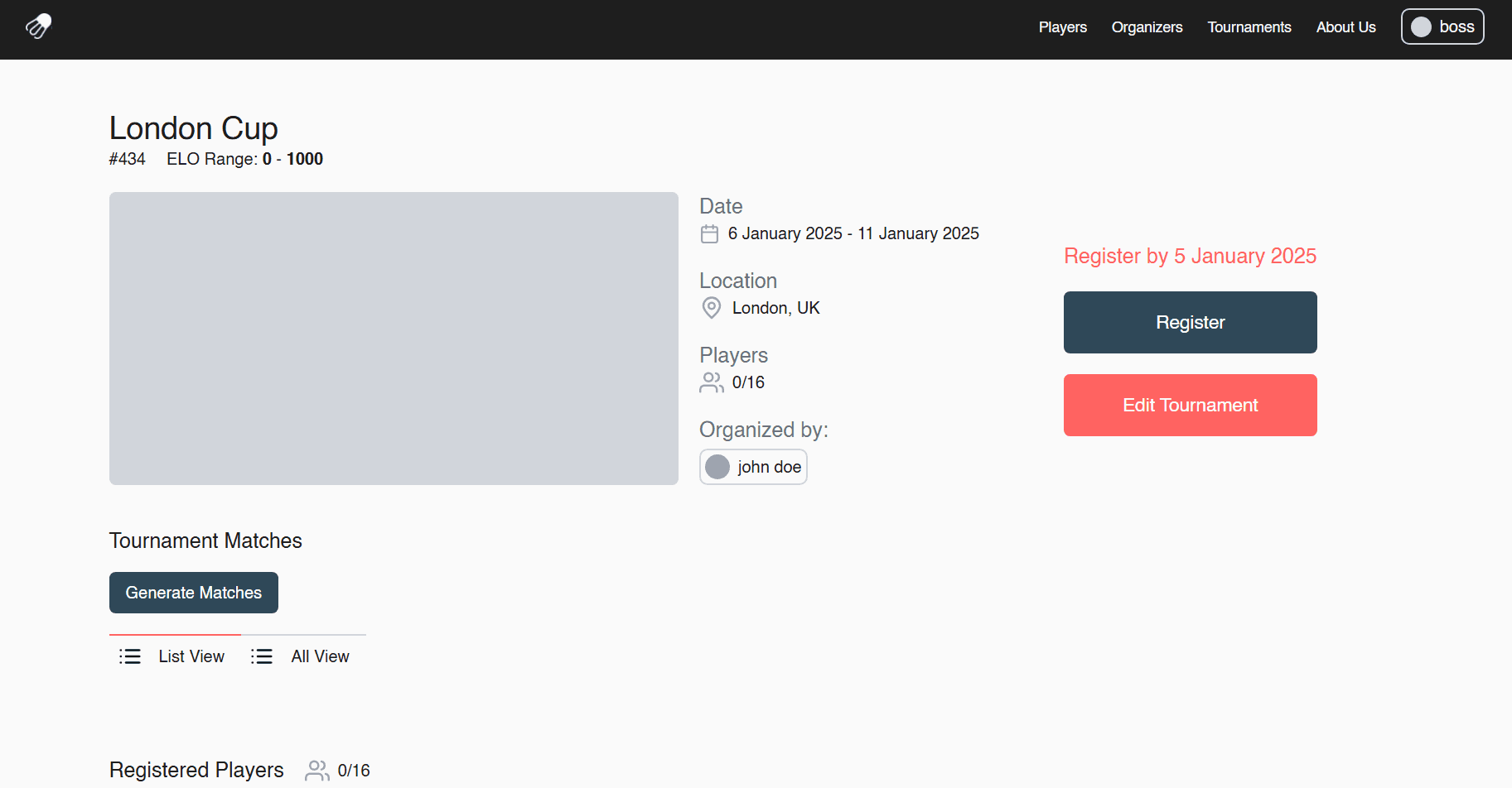 Shuttlescore screenshot